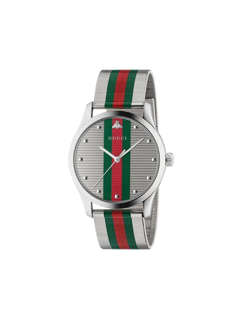 Gucci - G-Timeless 42mm - men - Steel - One Size - SILVER