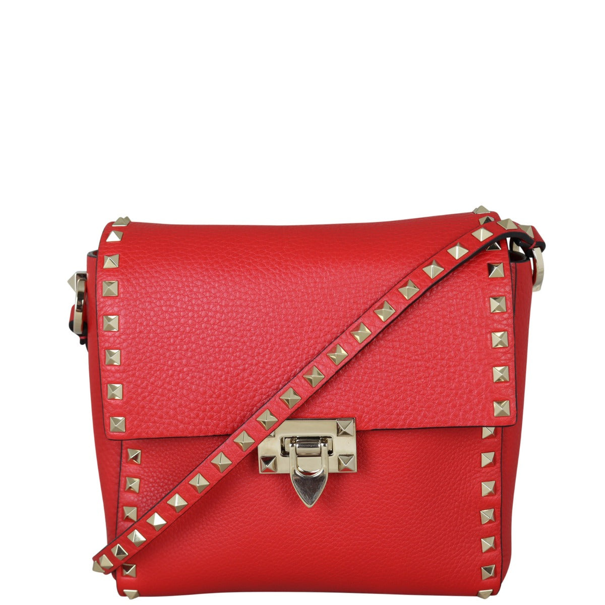 Valentino Rockstud Vertical Crossbody