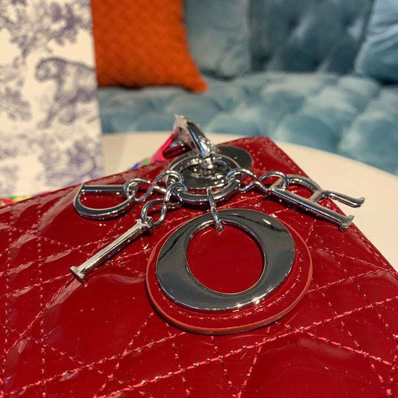 Top Quality Mini Lady Bag with Chain SiTop Qualityer Hardware Spring/Summer Collection, Burgundy, For Women Women’s Handbags, 18cm CD M0505OCAL