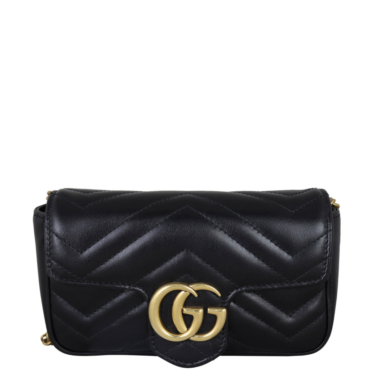 Gucci GG Marmont Matelasse Super Mini Shoulder Bag