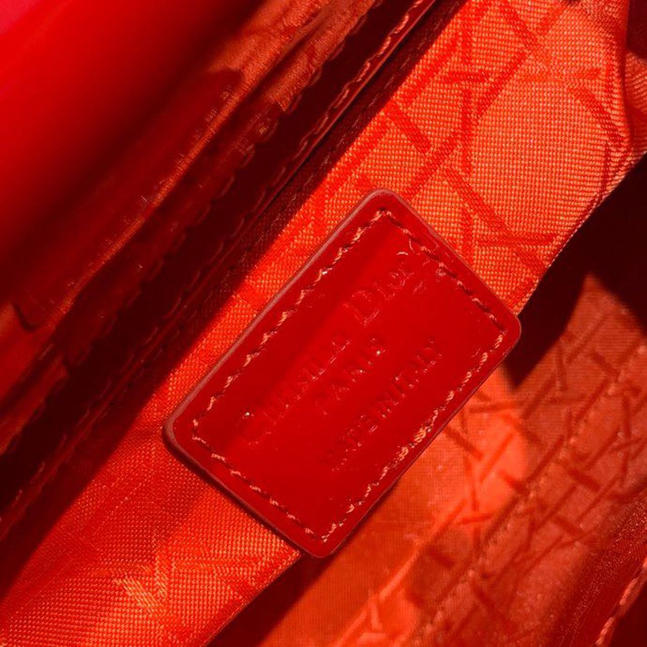 Top Quality Mini Lady Bag with Chain Gold Toned Hardware Spring/Summer Collection, Red, For Women Womens Handbags, 18cm CD M0505OCAL