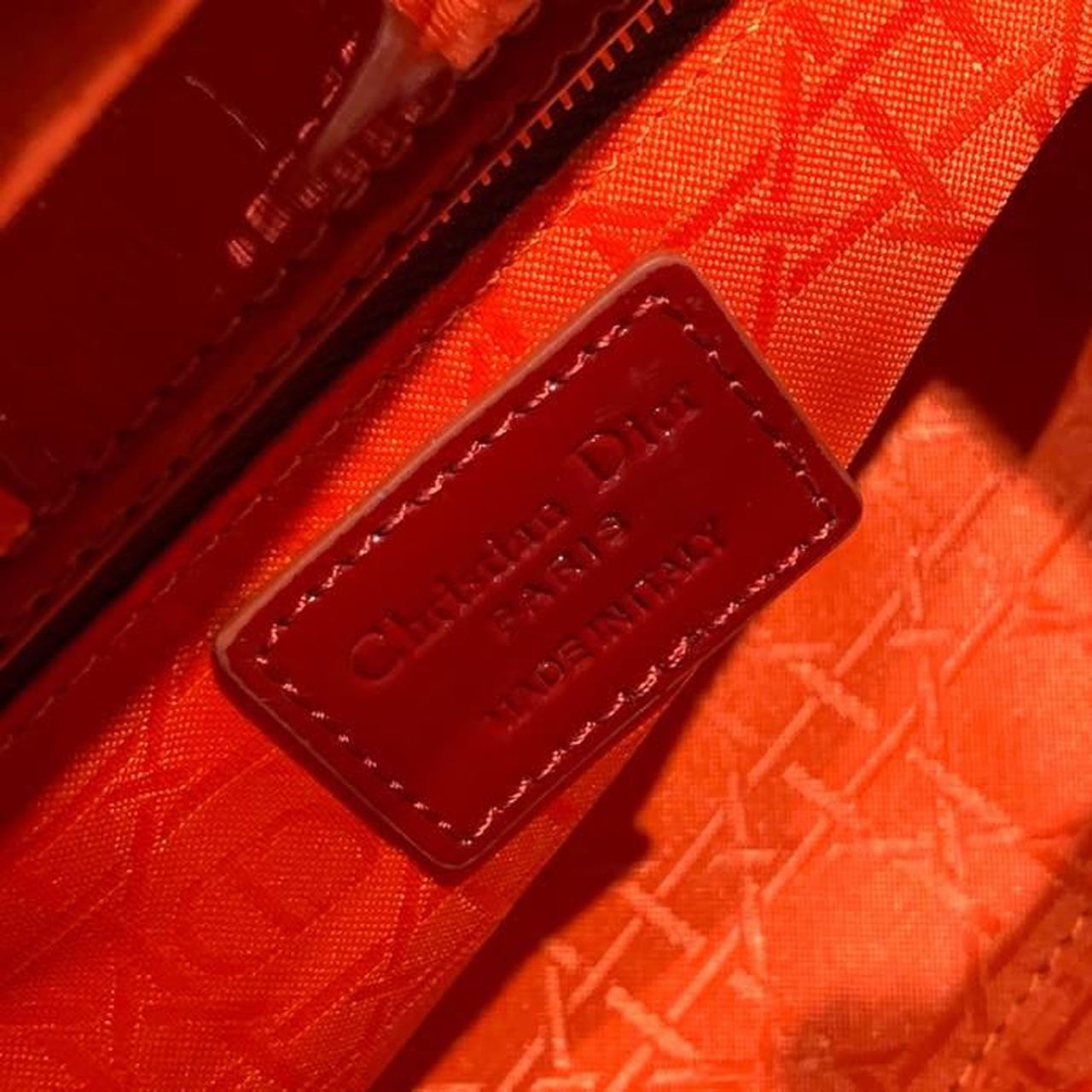 Top Quality Small Lady Bag with Chain Gold Toned Hardware Burgundy For Women 20cm/8in CD M0538OWCB_M323