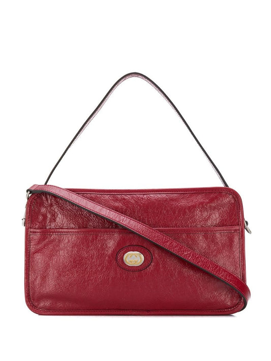 Gucci - rectangular tote bag - women - Calf Leather - One Size - Red
