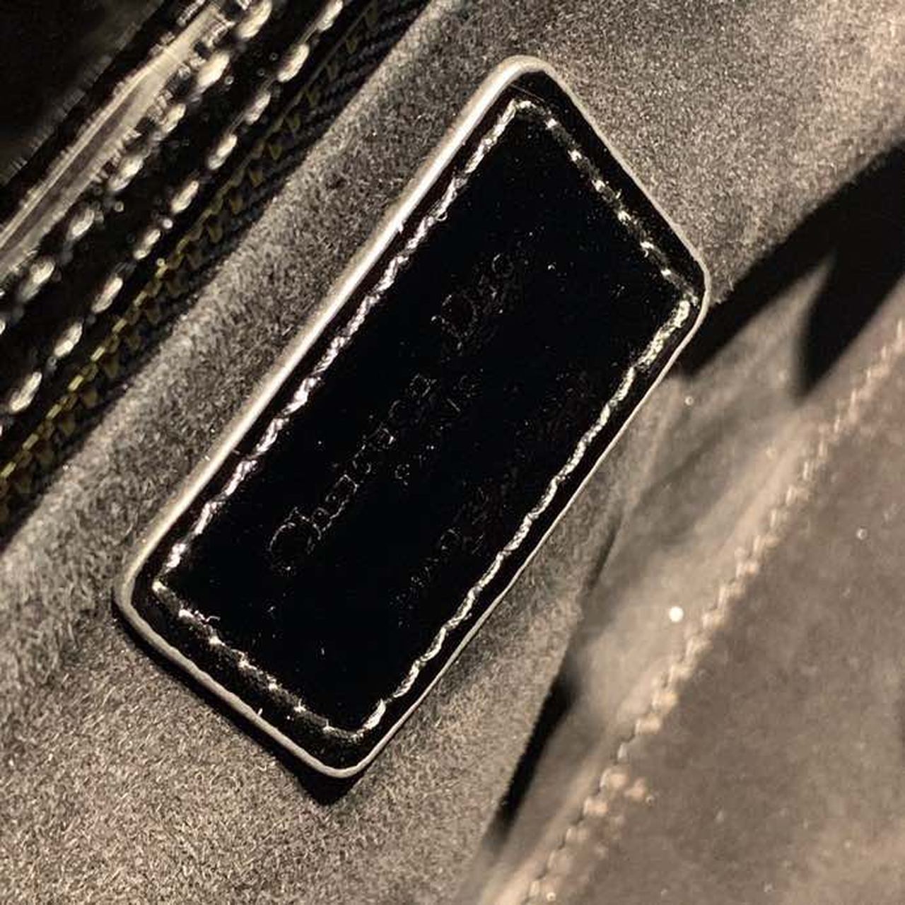 Top Quality MeTop Qualityum Lady Bag Black Cannage For Women 9.5in/24cm CD M0565ONGE_M900
