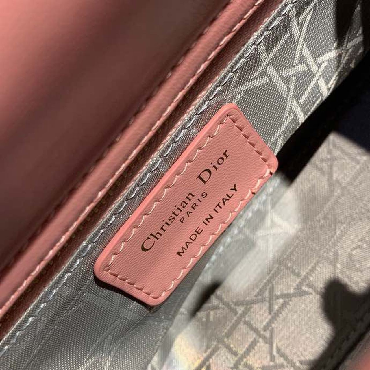Top Quality Small Lady Bag Blush Cannage Sorbet Pink For Women 8in/20cm CD