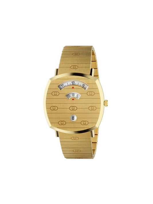 Gucci - Grip 38mm watch - unisex - stainless steel - One Size - GOLD