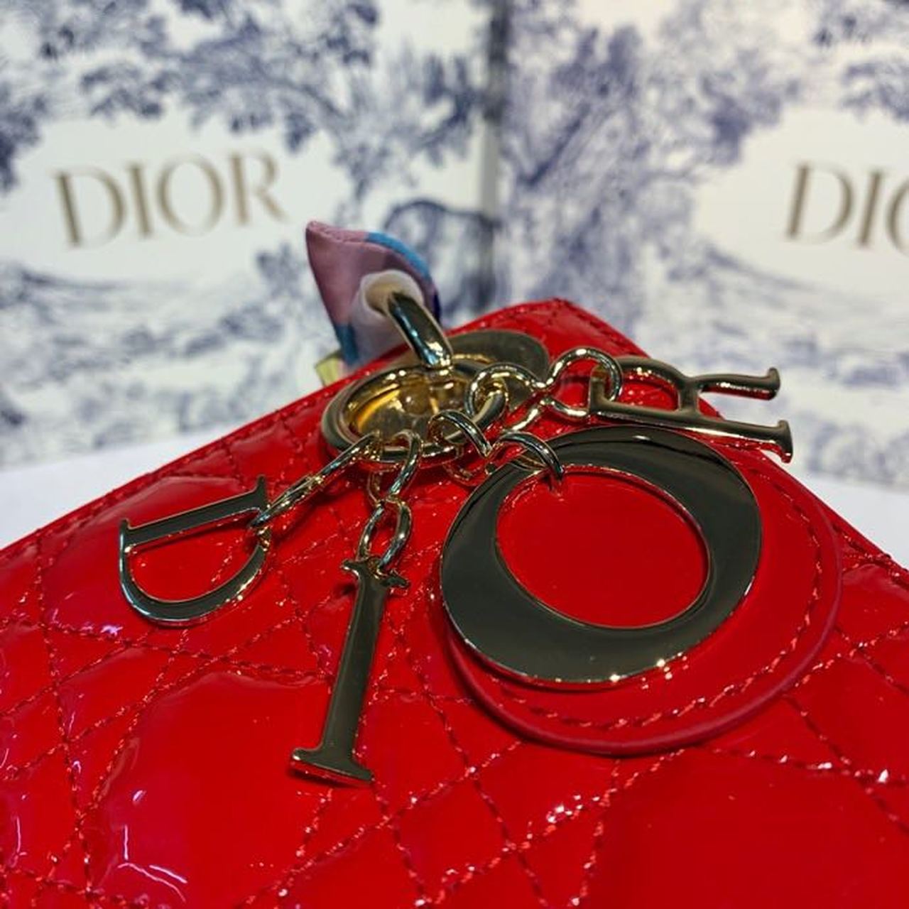 Top Quality Mini Lady Bag with Chain SiTop Qualityer Hardware Spring/Summer Collection, Red, For Women Women’s Handbags, 18cm CD