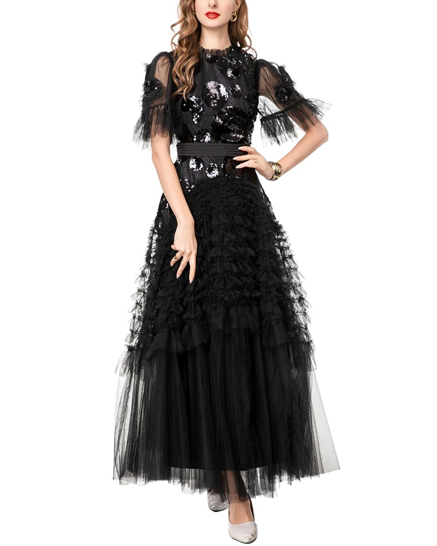 Burryco Embellished Maxi Dress