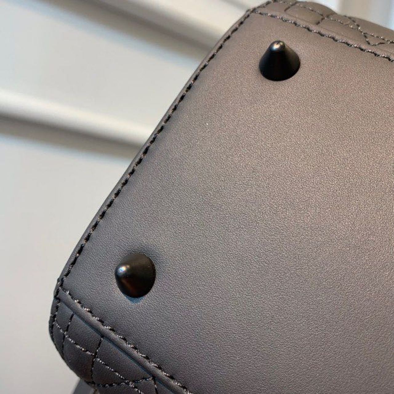 Top Quality MeTop Qualityum Lady Bag Matte Hardware Black Ultramatte For Women 9.5in/24cm CD M0565SLOI_M989