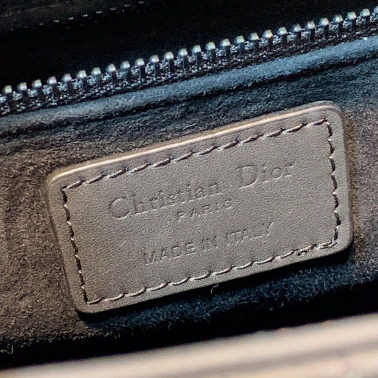 Top Quality MeTop Qualityum Lady Bag Matte Hardware Black Ultramatte For Women 9.5in/24cm CD M0565SLOI_M989