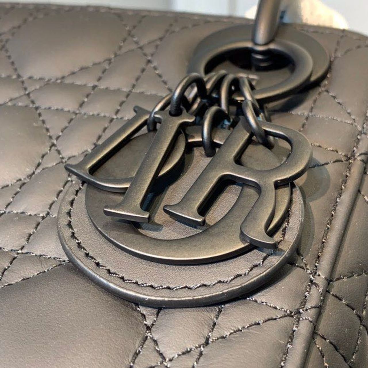 Top Quality Mini Lady Bag Black For Women 6.5in/17cm CD M0505SLOI_M989