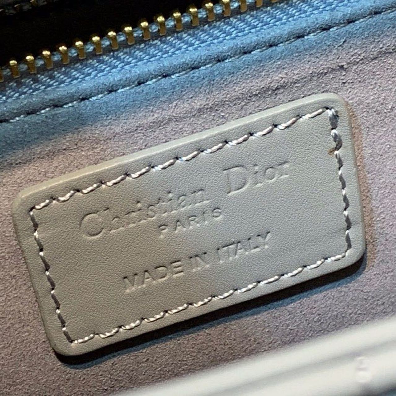Top Quality MeTop Qualityum Ultramatte Lady Bag Grey For Women 9.5in/24cm CD M0565ILOI_M41G