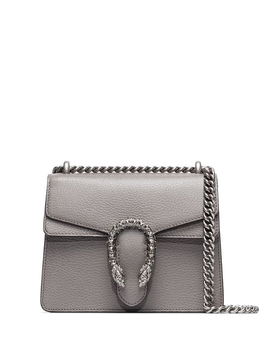 Gucci - mini Dionysus crossbody bag - women - Calf Leather - One Size - Grey