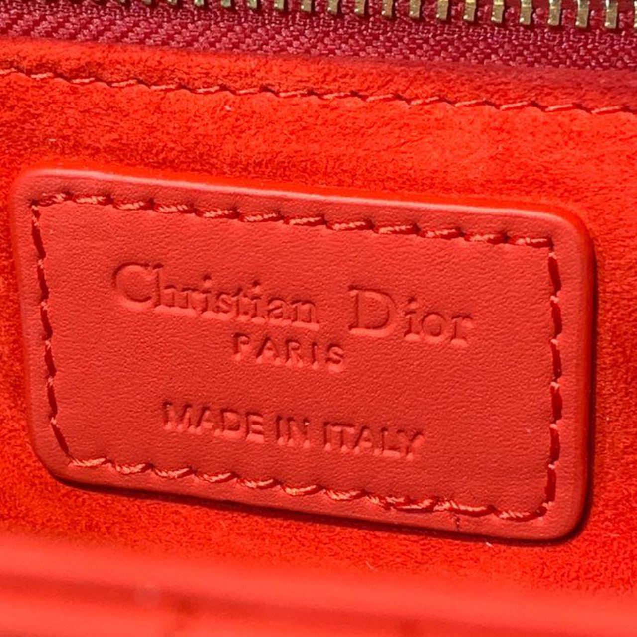 Top Quality MeTop Qualityum Lady Bag Matte Hardware Red Ultramatte For Women 9.5in/24cm CD