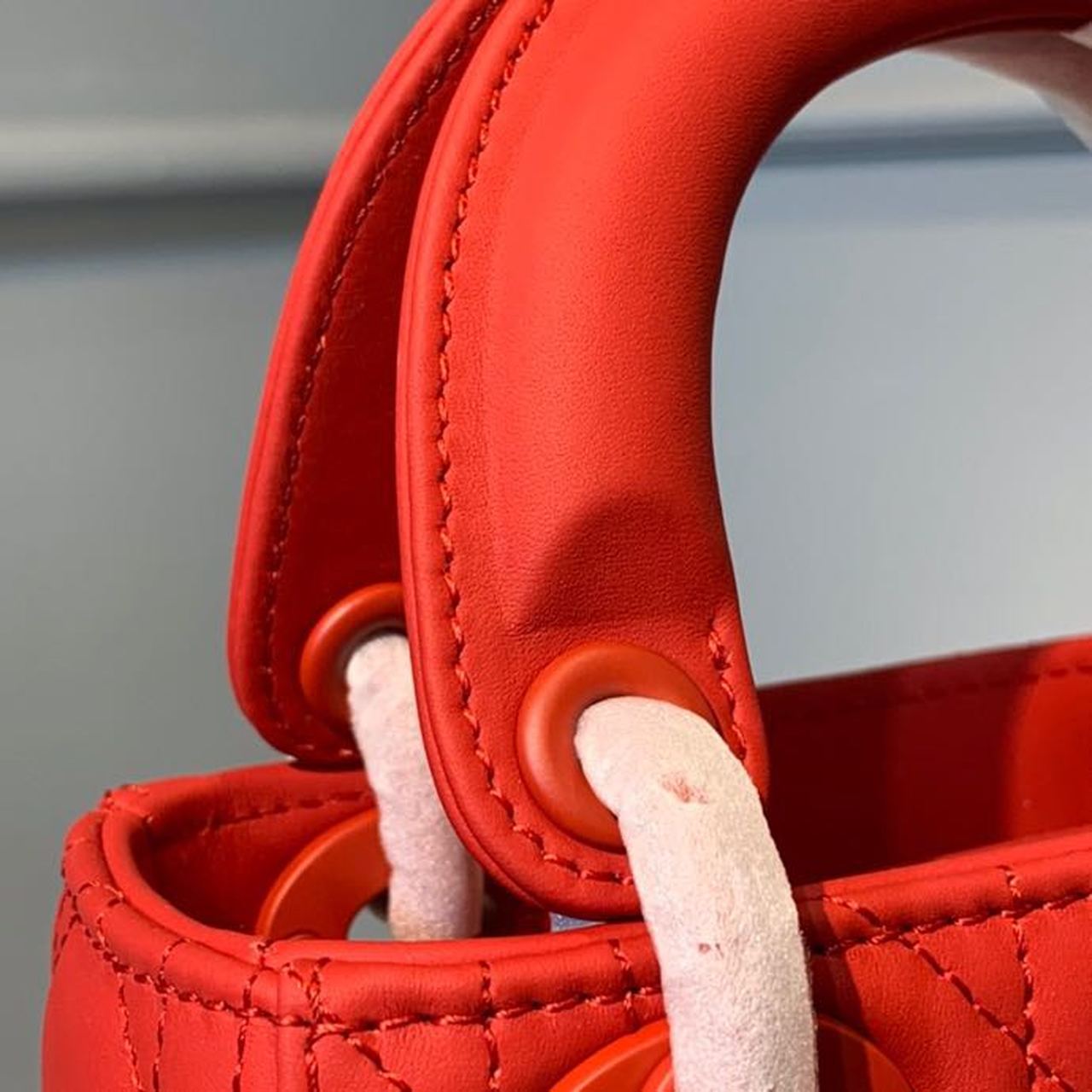 Top Quality Mini Lady Bag with Chain Matte Hardware Spring/Summer Collection, Red , For Women Womens Handbags, 18cm CD