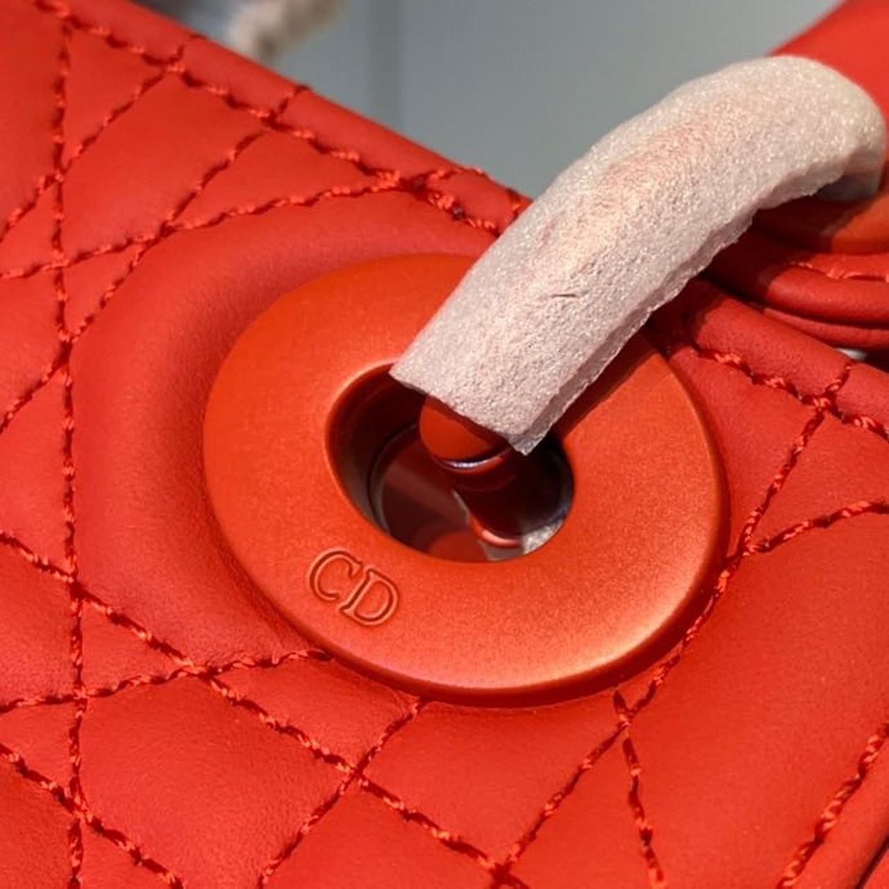 Top Quality Mini Lady Bag with Chain Matte Hardware Spring/Summer Collection, Red , For Women Womens Handbags, 18cm CD