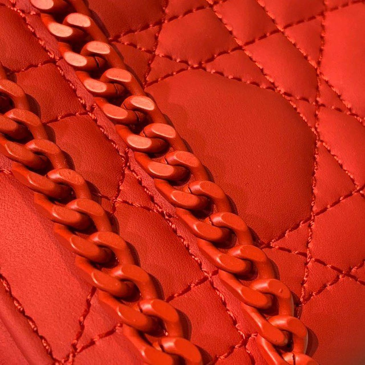 Top Quality Mini Lady Bag with Chain Matte Hardware Spring/Summer Collection, Red , For Women Womens Handbags, 18cm CD