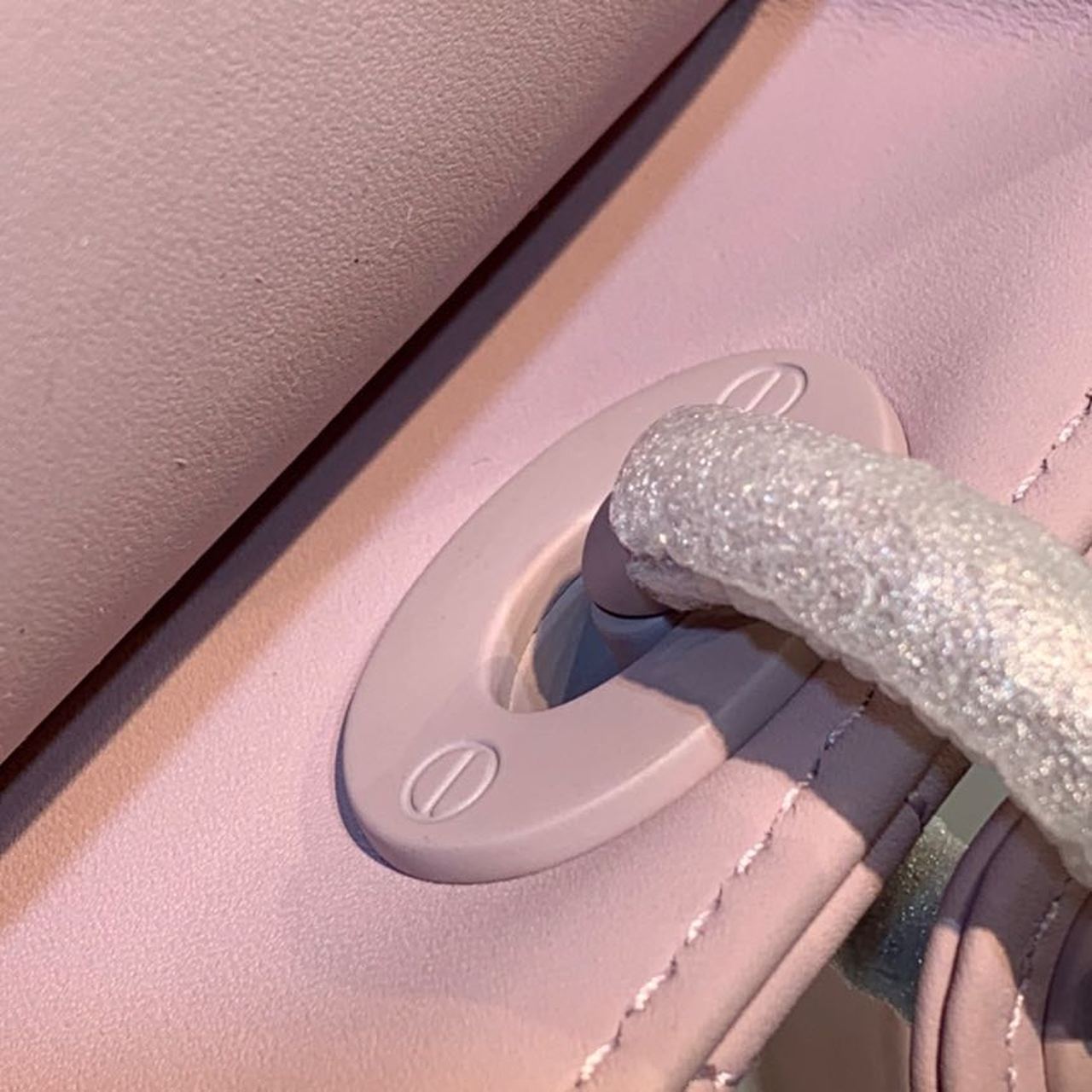 Top Quality MeTop Qualityum Lady Bag Matte Hardware Powder Pink For Women 9.5in/24cm CD