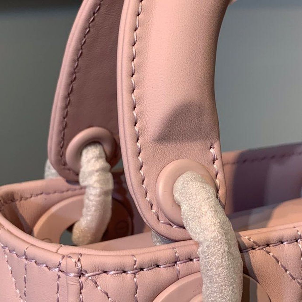 Top Quality Mini Lady Bag Pink For Women 6.5in/17cm CD M0505SLOI