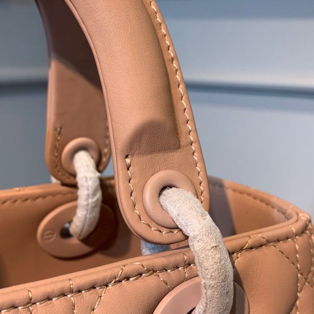 Top Quality MeTop Qualityum Ultramatte Lady Bag Blush For Women, Women’s Handbags 9in/24cm CD M0565ILOI_M50P