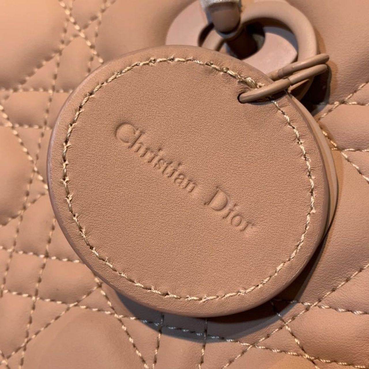 Top Quality MeTop Qualityum Ultramatte Lady Bag Blush For Women, Women’s Handbags 9in/24cm CD M0565ILOI_M50P