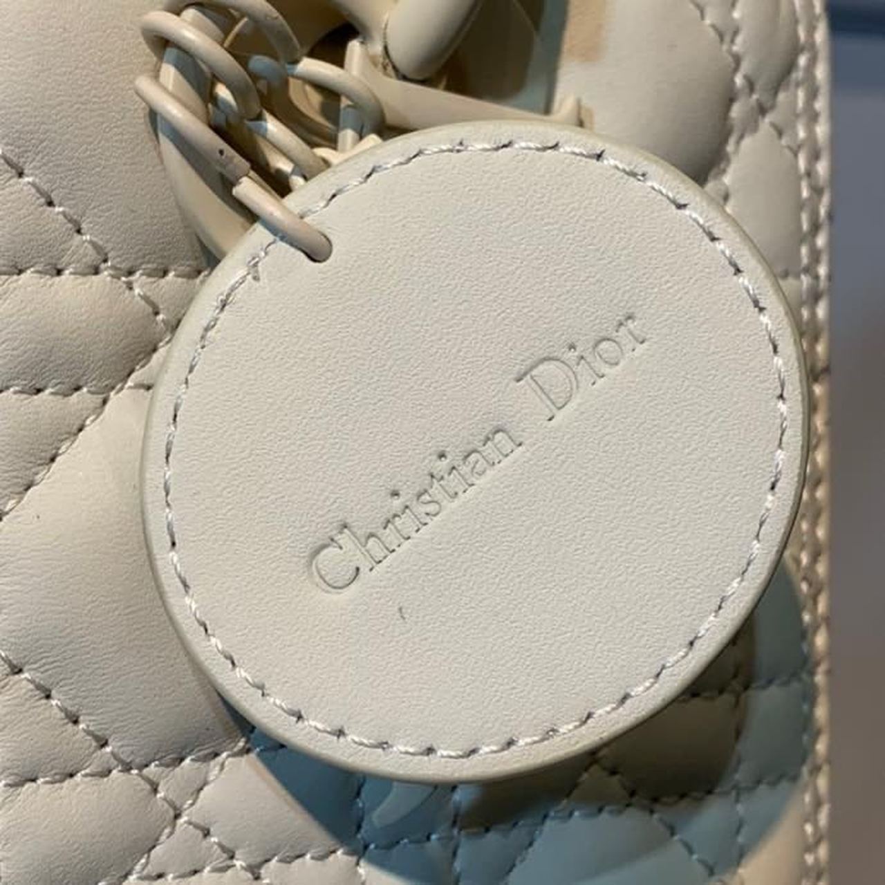 Top Quality MeTop Qualityum Lady Bag White For Women 9.5in/24cm CD