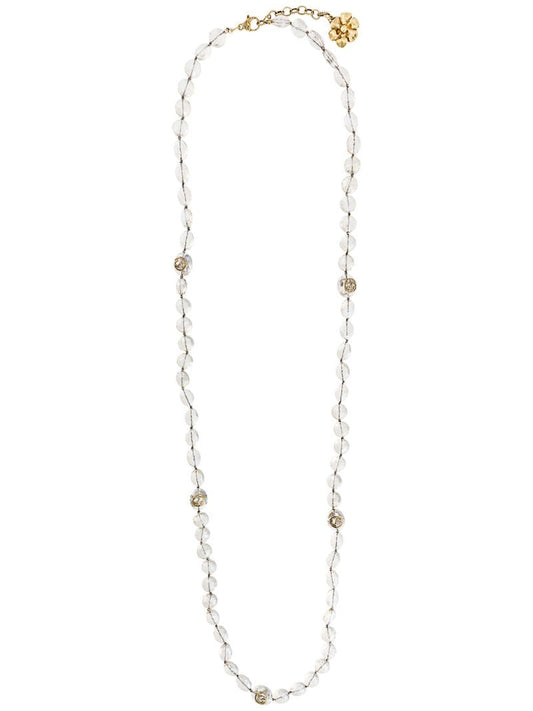 Gucci - long beaded necklace - women - metal - One Size - GOLD