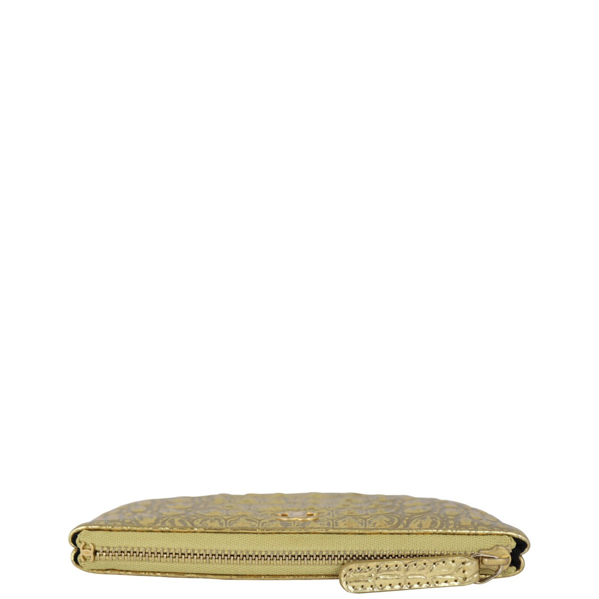 Chanel O-Case Mini Croc embossed