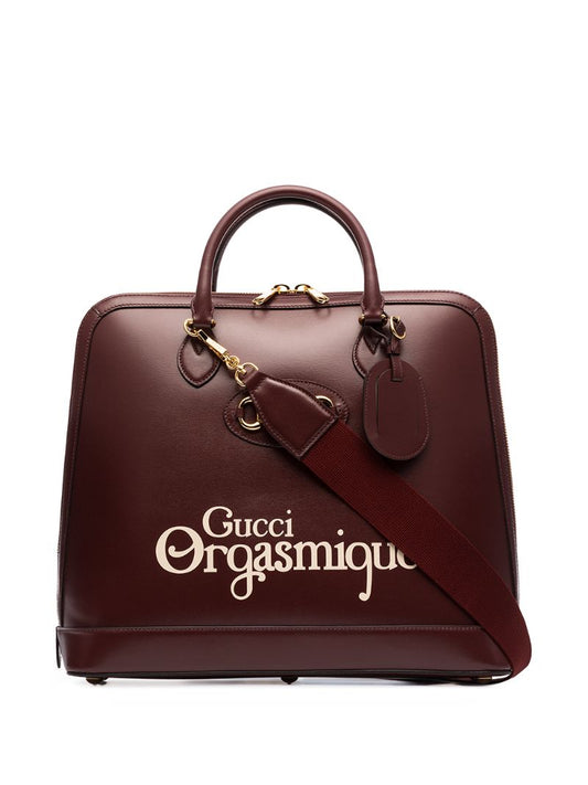 Gucci - Horsebit Orgasmique tote bag - men - Leather - One Size - Brown