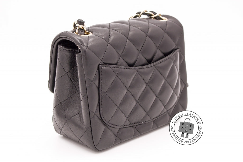 Chanel A35200 Y04059 Classic CC Flap Black   94305 Lambskin Mini Shoulder Bags Pbhw