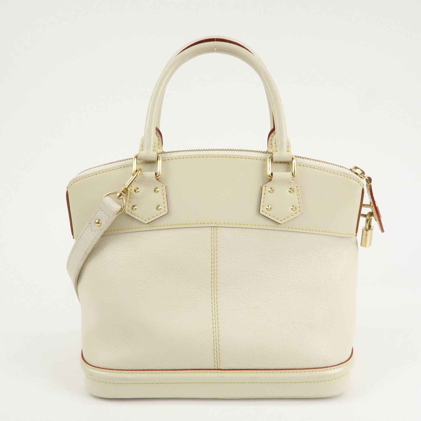 Louis Vuitton Suhari Lockit PM 2Way Hand Shoulder Bag Blanc M91887  d