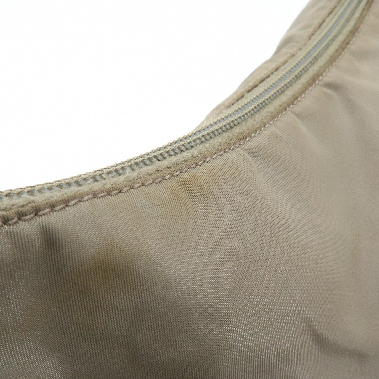 PRADA Nylon Shoulder Bag Gray  d