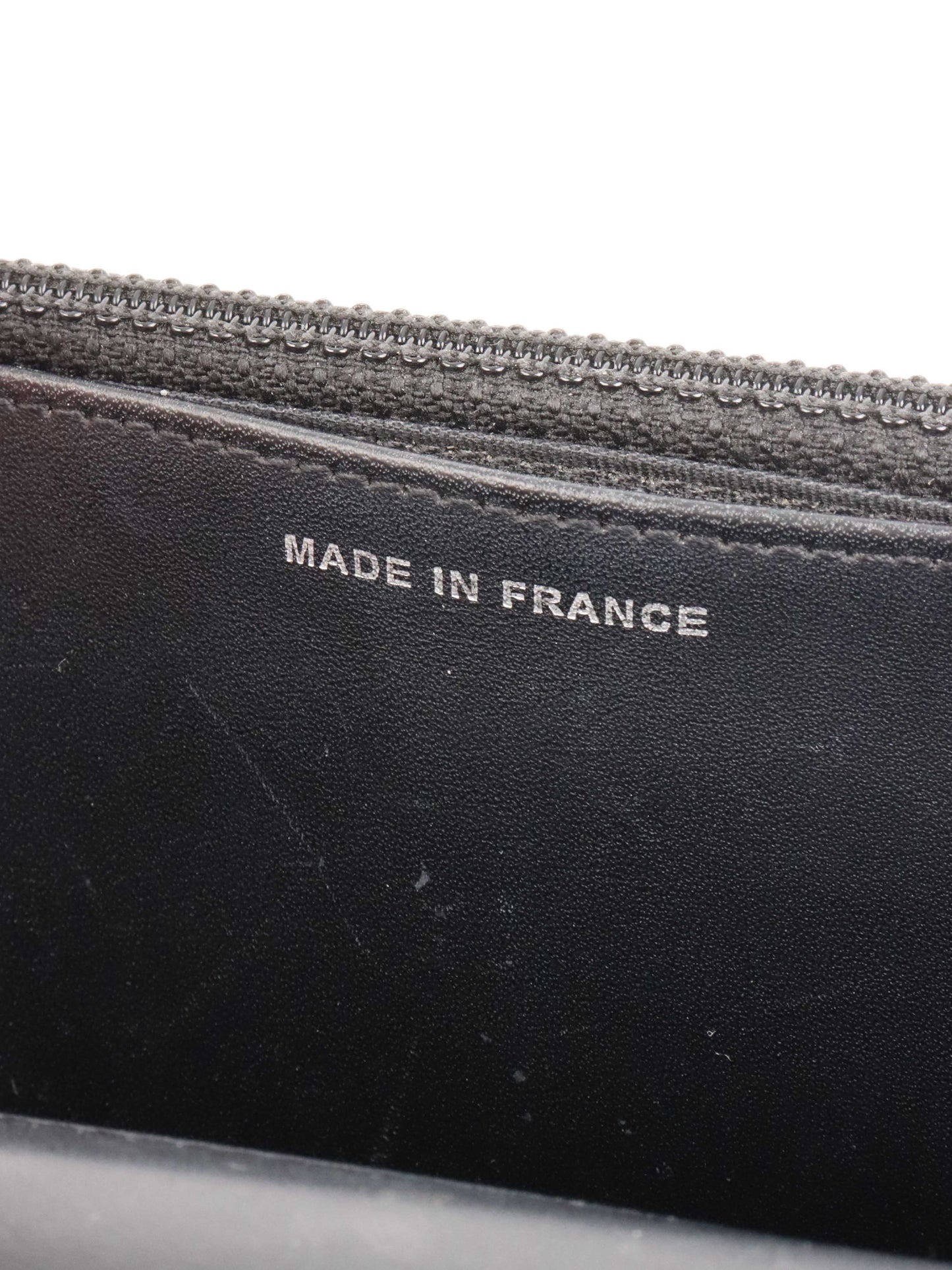 Chanel Black Caviar Wallet on Chain.