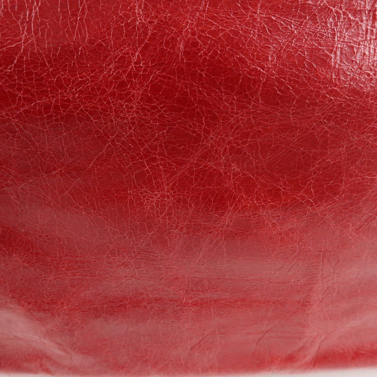 PRADA Logo Leather One Shoulder Bag Red BR4829  d