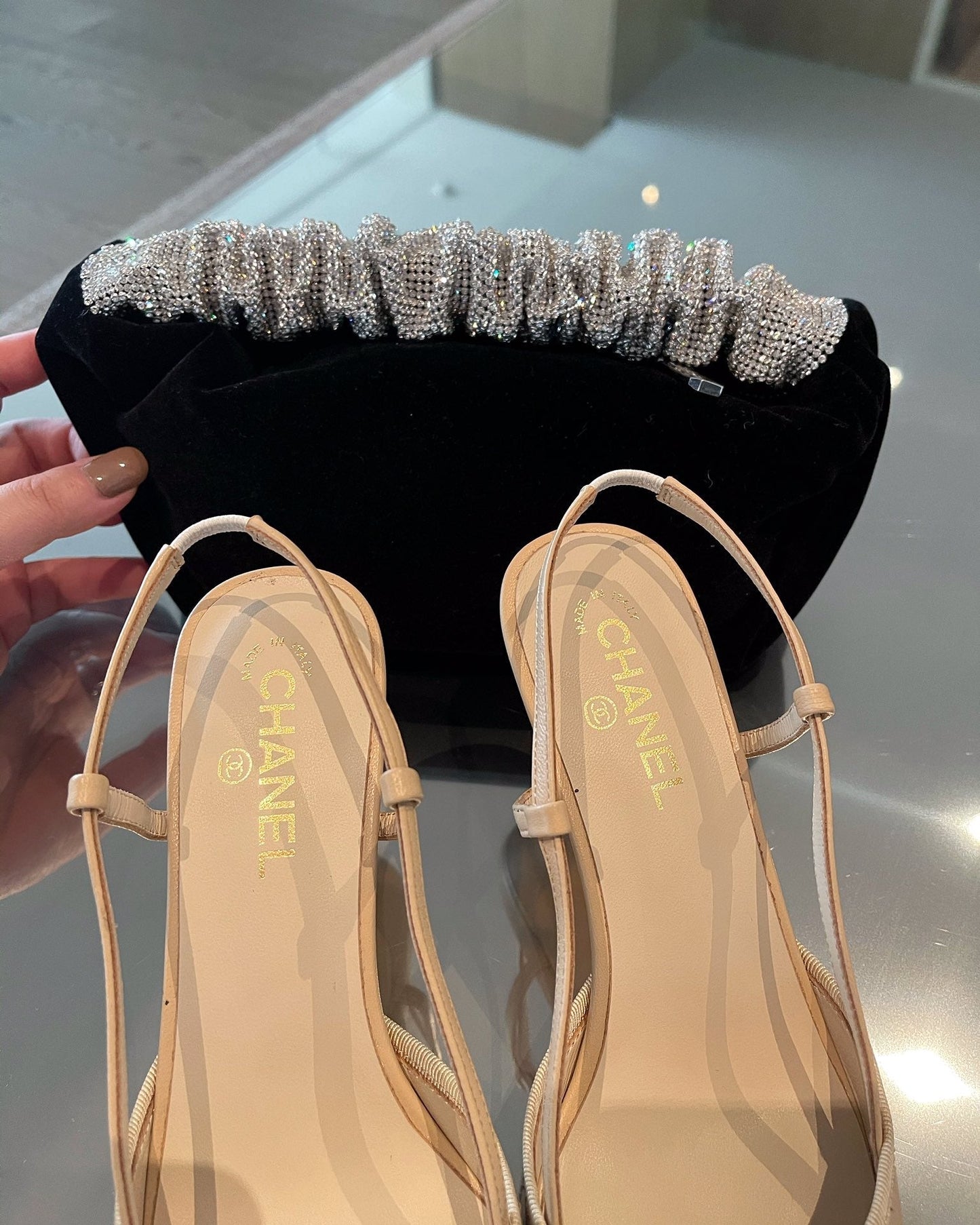 New 1:1 rep CHL High Heel Shoes 001