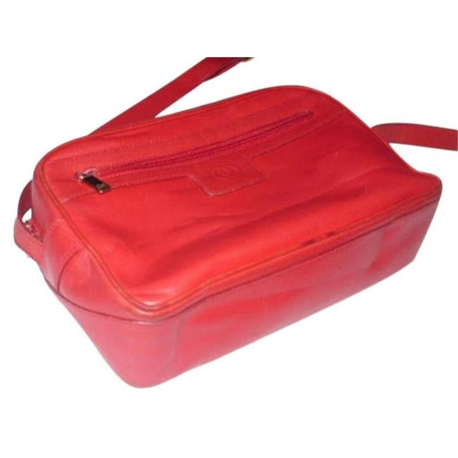 Gucci   Red Leather Cross Body Bag