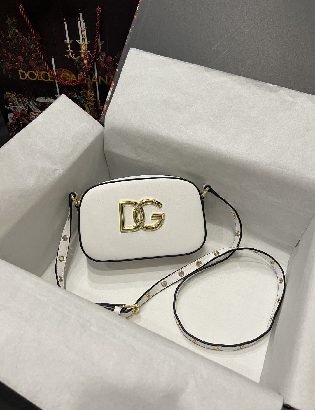 Top Quality Crossbody 3.5 Bag White For Women 7.5in/19cm Top Quality Top Quality7095AW57680002