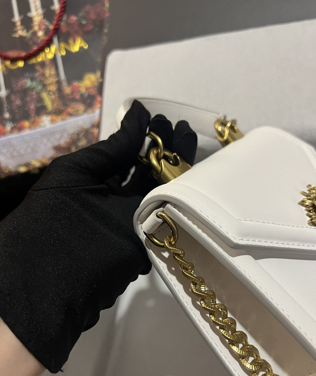 Top Quality Small Devotion Bag In Plain White For Women 7.5in/19cm Top Quality Top Quality6711AV89380002