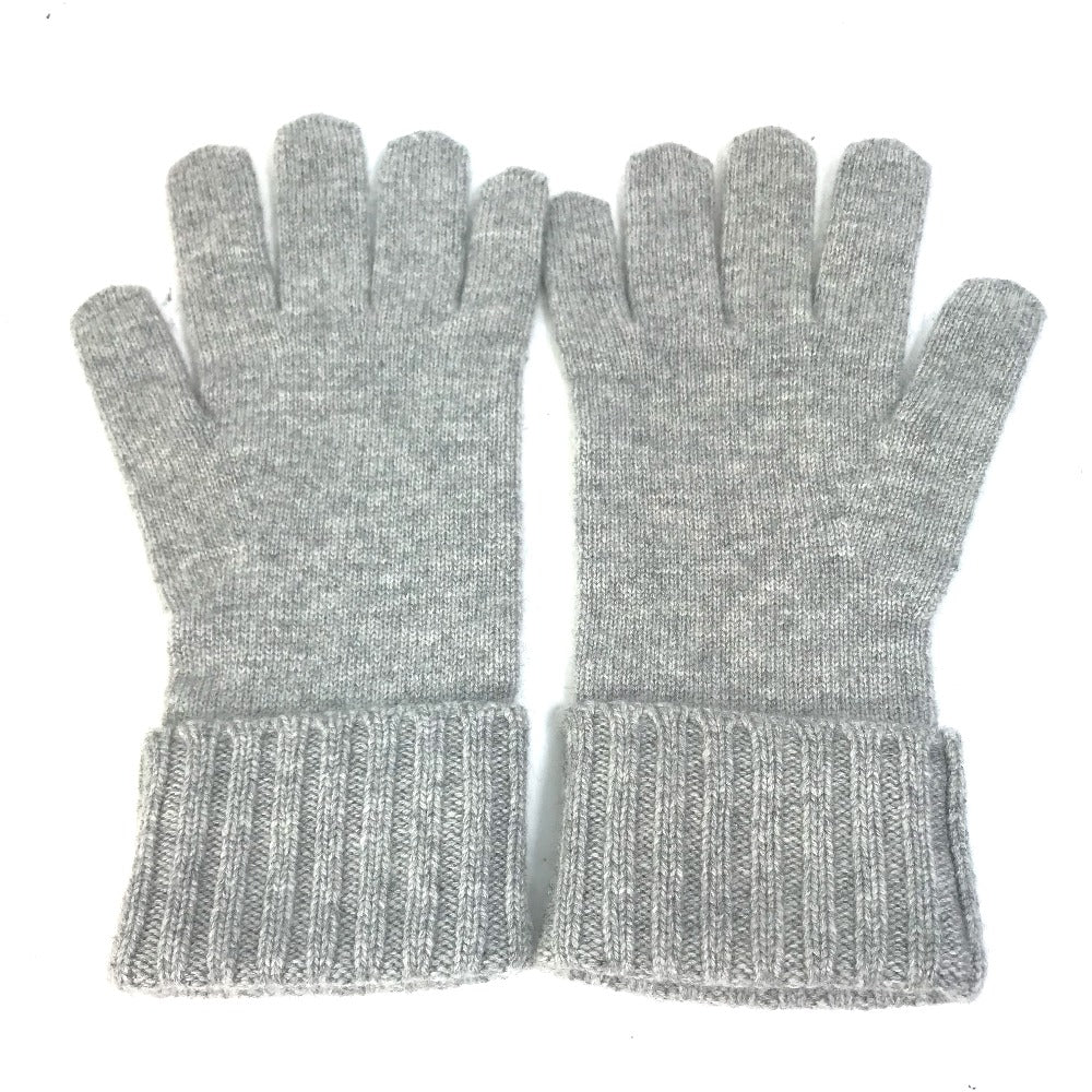 LOUIS VUITTON Glove M72679�@ cashmere gray Damier Leather Patch Gonhelshinki mens