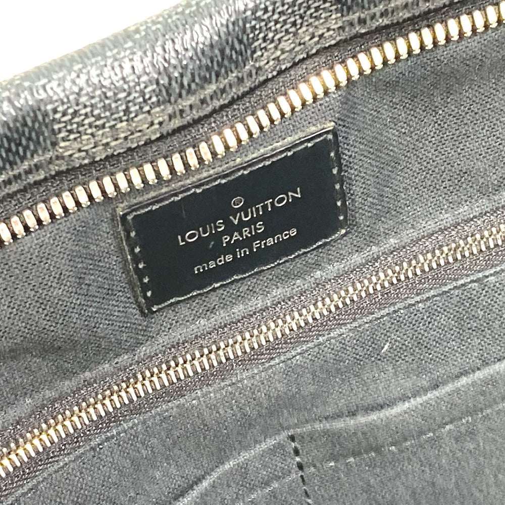 LOUIS VUITTON Business bag N41125 Damier Grafitto Canvas black Damier Grafitte Porto documan Voyage PDV mens  d