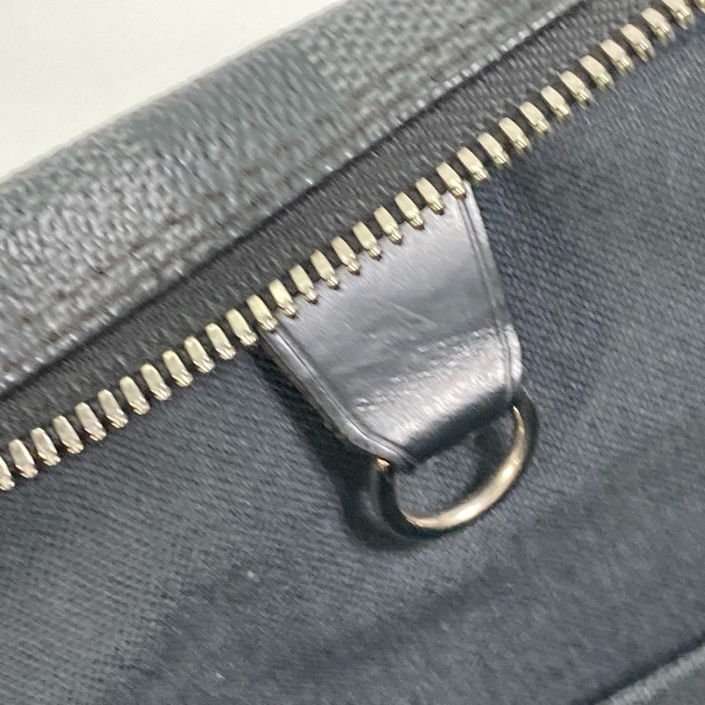LOUIS VUITTON Business bag N41125 Damier Grafitto Canvas black Damier Grafitte Porto documan Voyage PDV mens  d