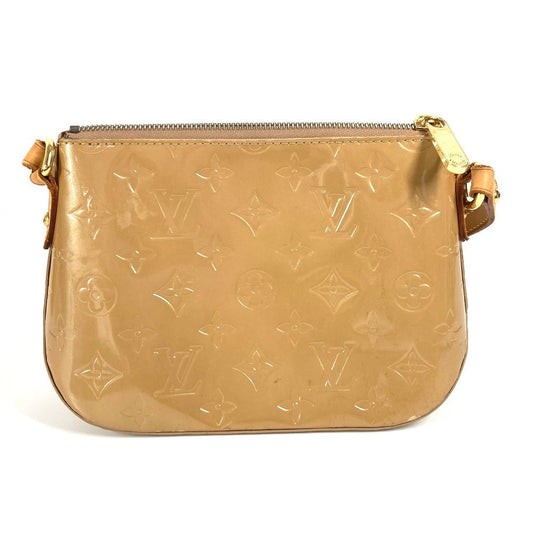 LOUIS VUITTON Shoulder Bag M91508 Monogram Vernis beige Monogram Vernis Minna Street Women