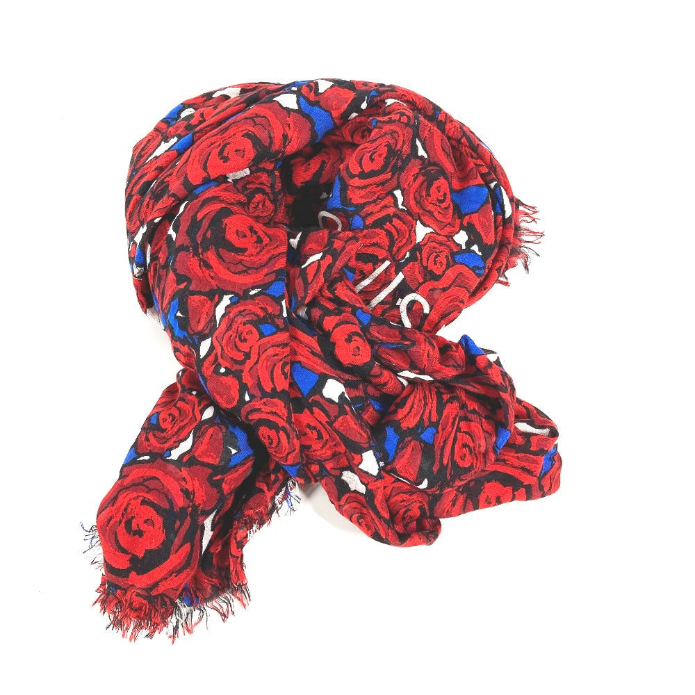 LOUIS VUITTON Stall M70476 Rayon, Silk Red Etoile Rock'n'Roses Women