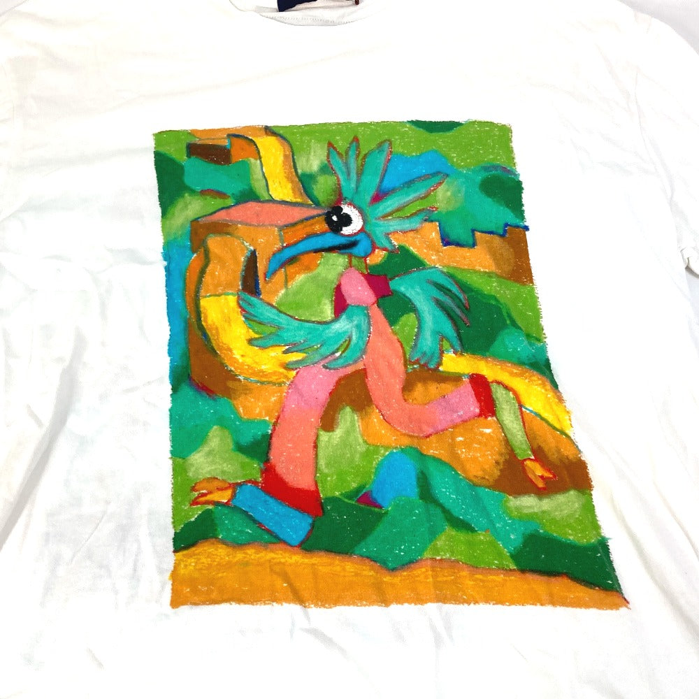 LOUIS VUITTON Short sleeve T-shirt cotton white LV Men LV Friend Inside Out Label T-Shirt mens L