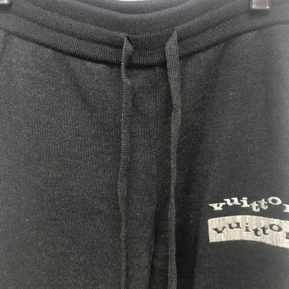 LOUIS VUITTON Pants RM231M wool black Tro rs Bottoms Logo patch mens S