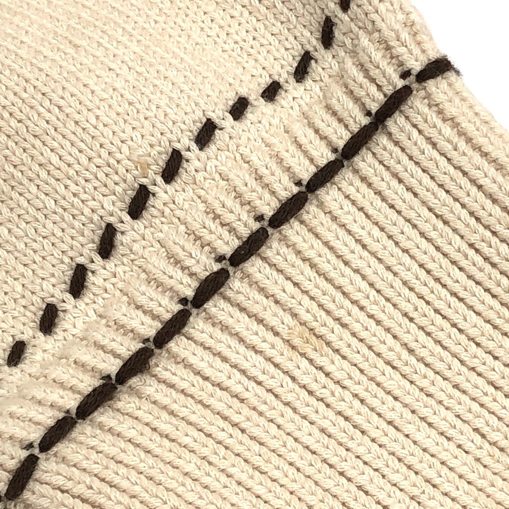 LOUIS VUITTON cardigan 1AFPXX cotton beige Signature light LV logo ?