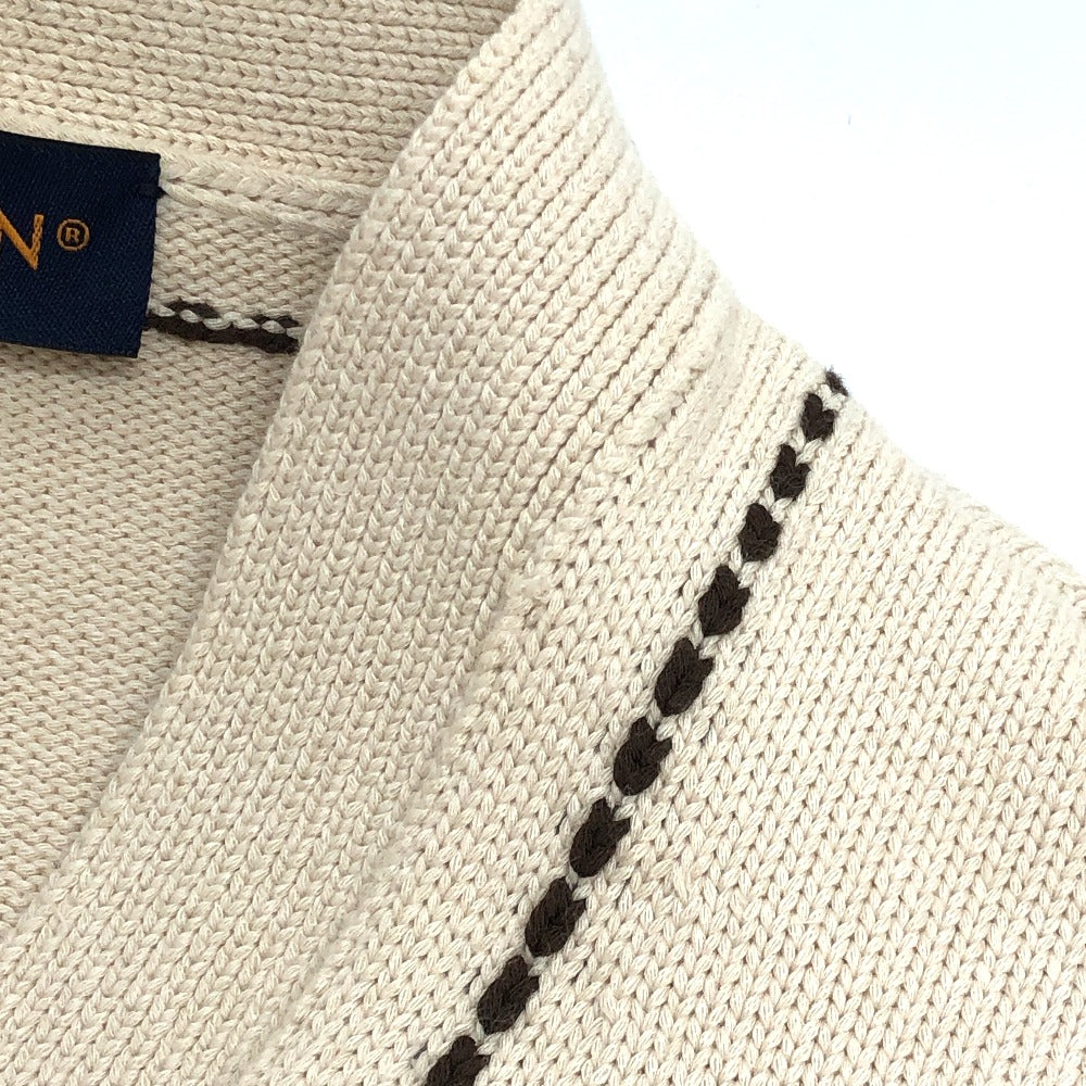 LOUIS VUITTON cardigan 1AFPXX cotton beige Signature light LV logo ?