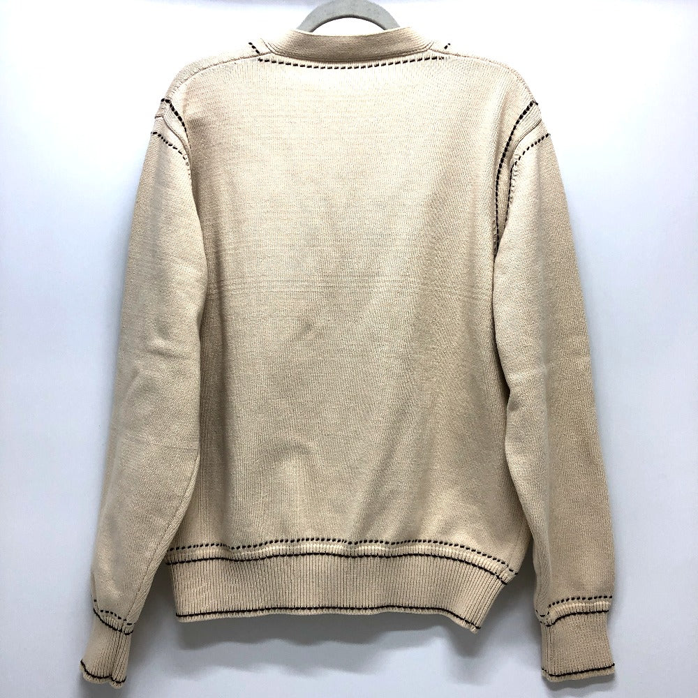 LOUIS VUITTON cardigan 1AFPXX cotton beige Signature light LV logo ?