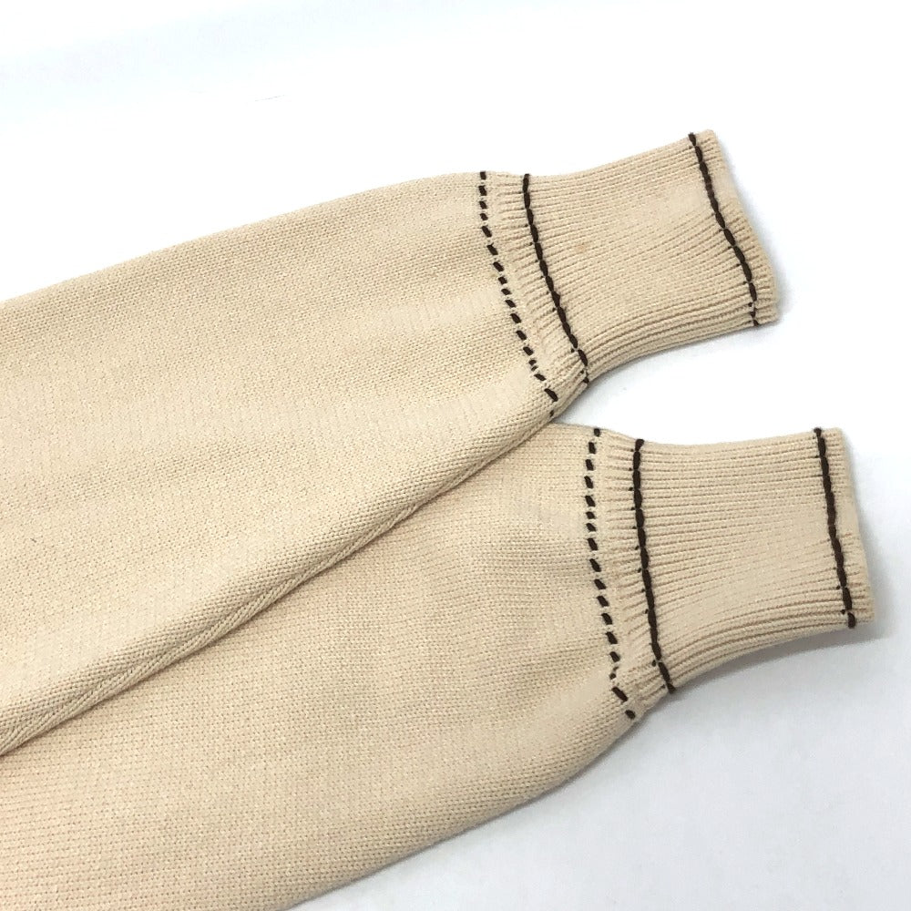 LOUIS VUITTON cardigan 1AFPXX cotton beige Signature light LV logo ?