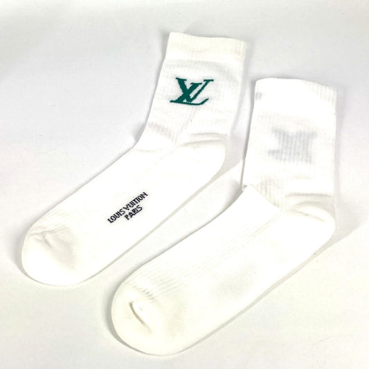 LOUIS VUITTON socks M7981L Cotton, Nylon white Socks Only LV L